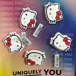 CROCS X Hello Kitty jibbitz 5 pack set